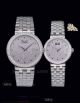 Perfect Replica Piaget White And Rose Gold Diamond Dial Jubilee Band Couple Watch (2)_th.jpg